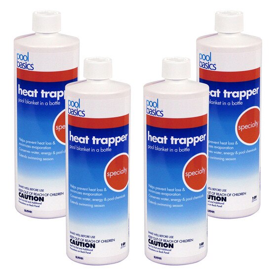 Pool Basics Liquid Solar Cover 4 x 1 Quarts Liquid Solar Pool