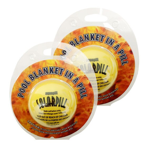 Aquapill Solar Pill up to 12,000 gal. 2 Pack Liquid Solar Pool